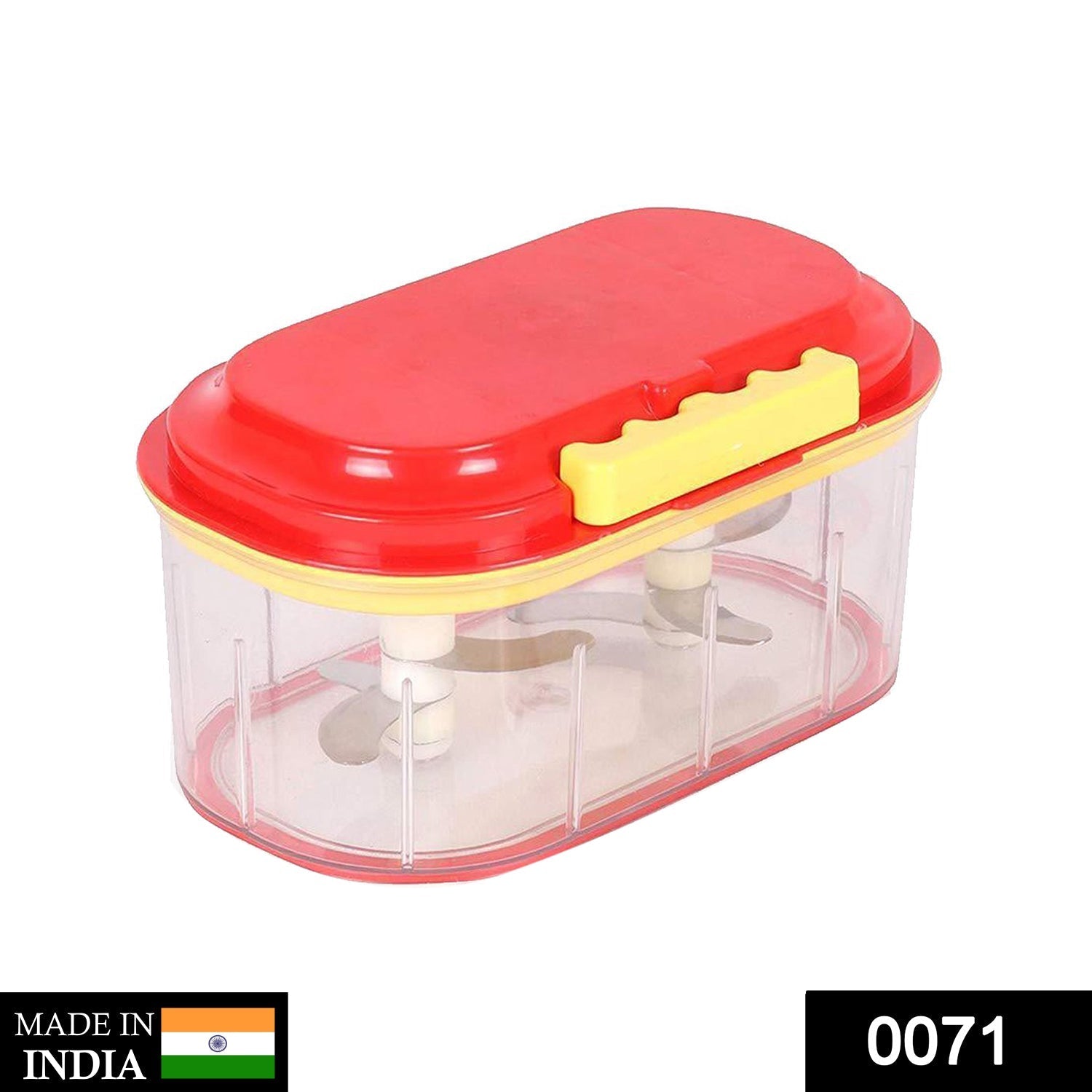 0071 Plastic Vegetable Chopper  (1000 ml) Royal -X Impex