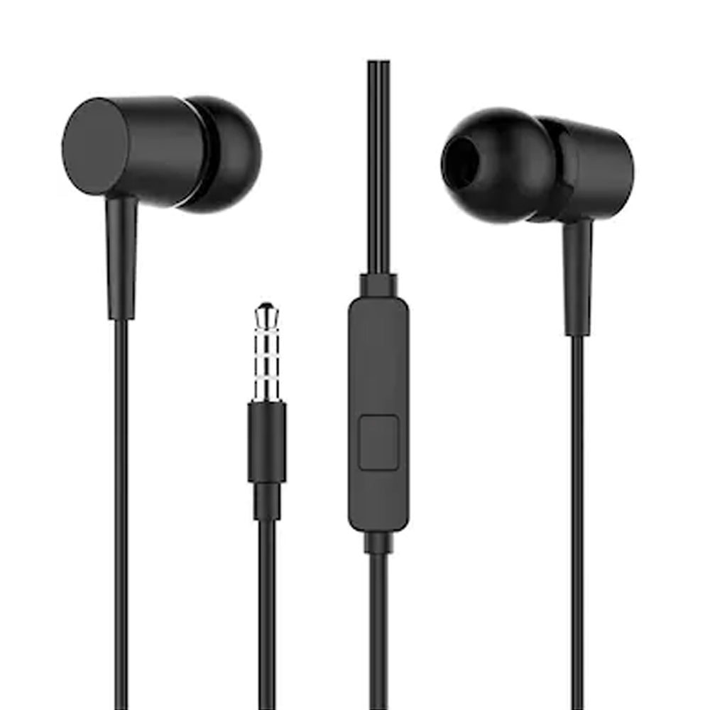 1281 Headphone Isolating stereo headphones with Hands-free Control DeoDap