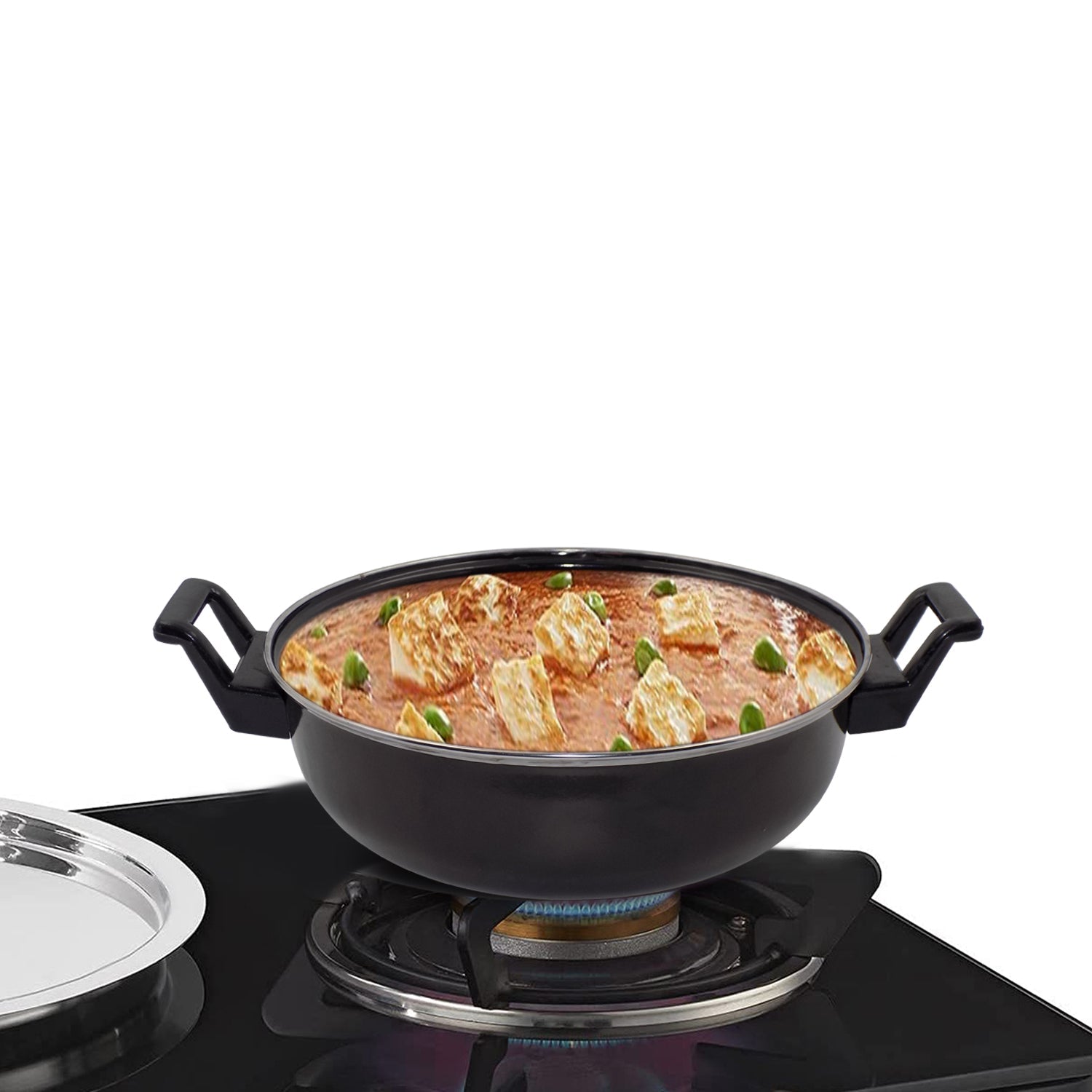 2525 Induction Base Hard Anodized Kadhai Nonstick DeoDap