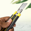 7531 Heavy Duty Stainless Steel Blade Cutter Knife for Cutting Papers, Wallpapers, Cardboard, Vinyl, Tapes etc DeoDap