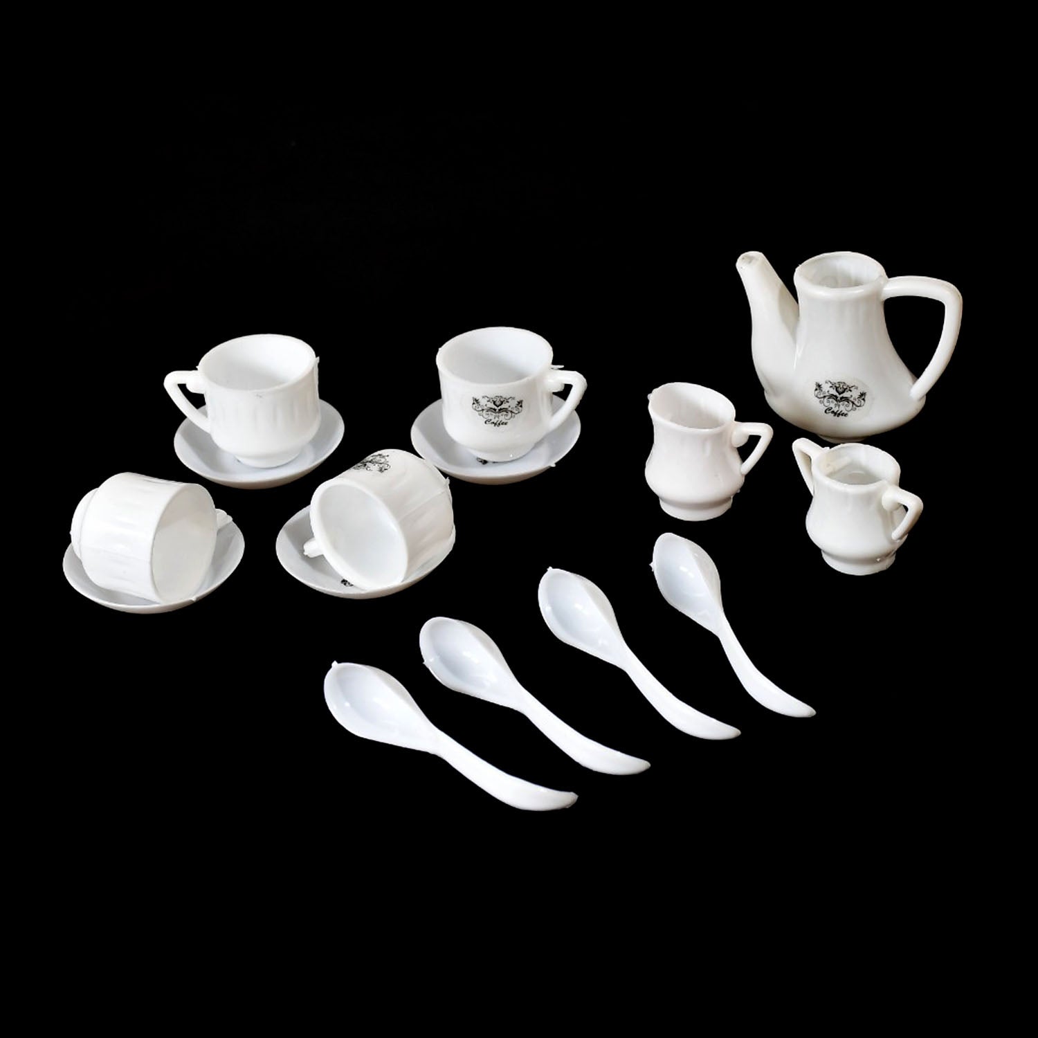 4445 ﻿Tickles Tea toy Set | Coffee Kitchen Plastic Set Toy for Kids, Boys & Girls (15Pcs) DeoDap