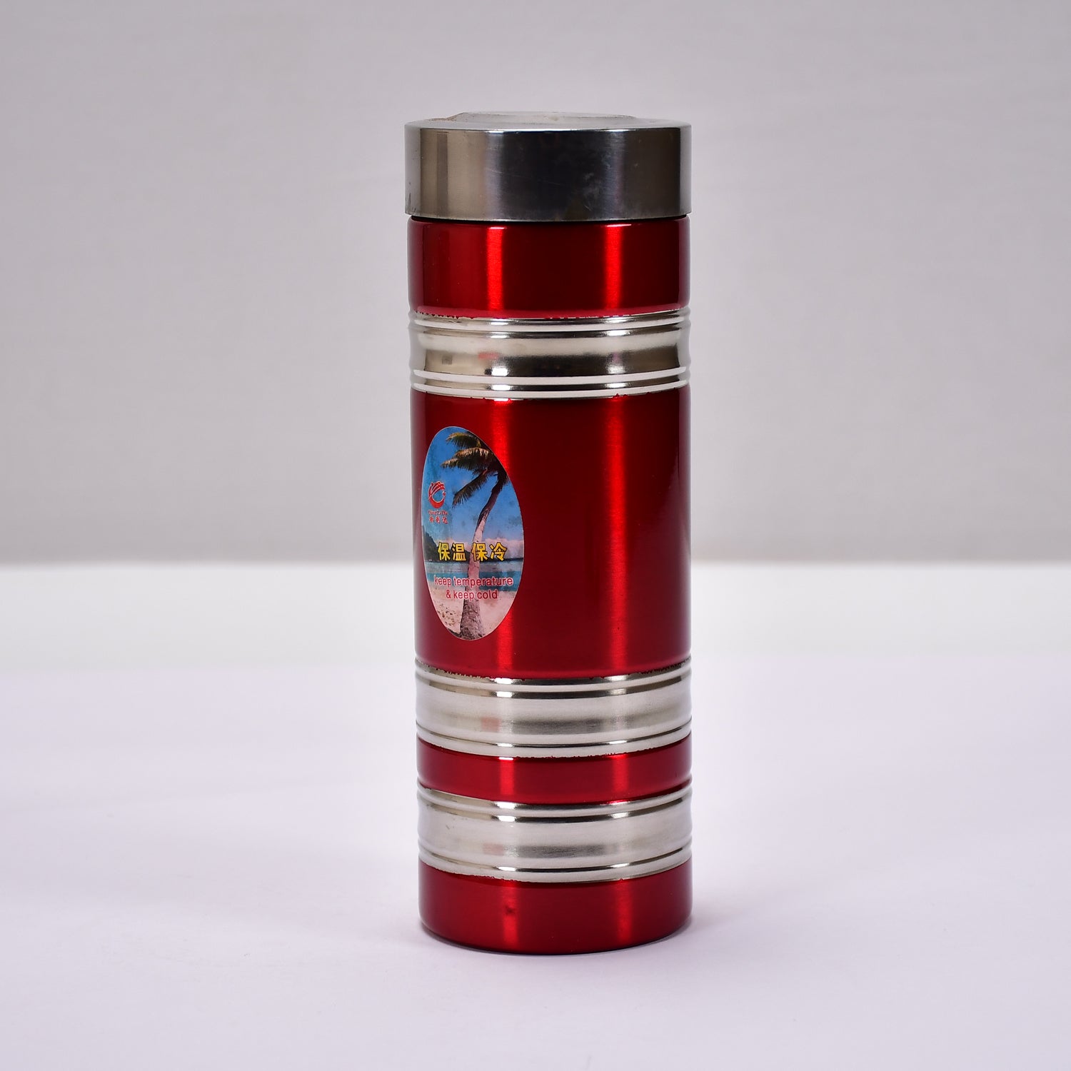 6756 Mini Stainless Steel Water Bottle Bottle 380Ml For School  & Home Use