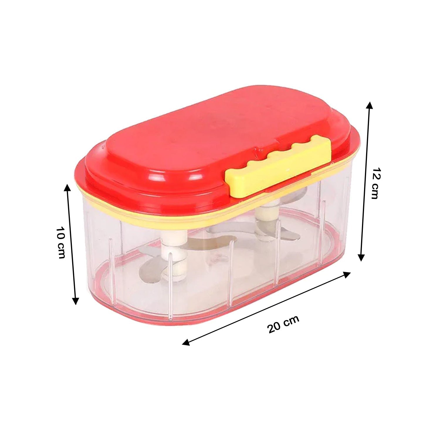 0071 Plastic Vegetable Chopper  (1000 ml) Royal -X Impex