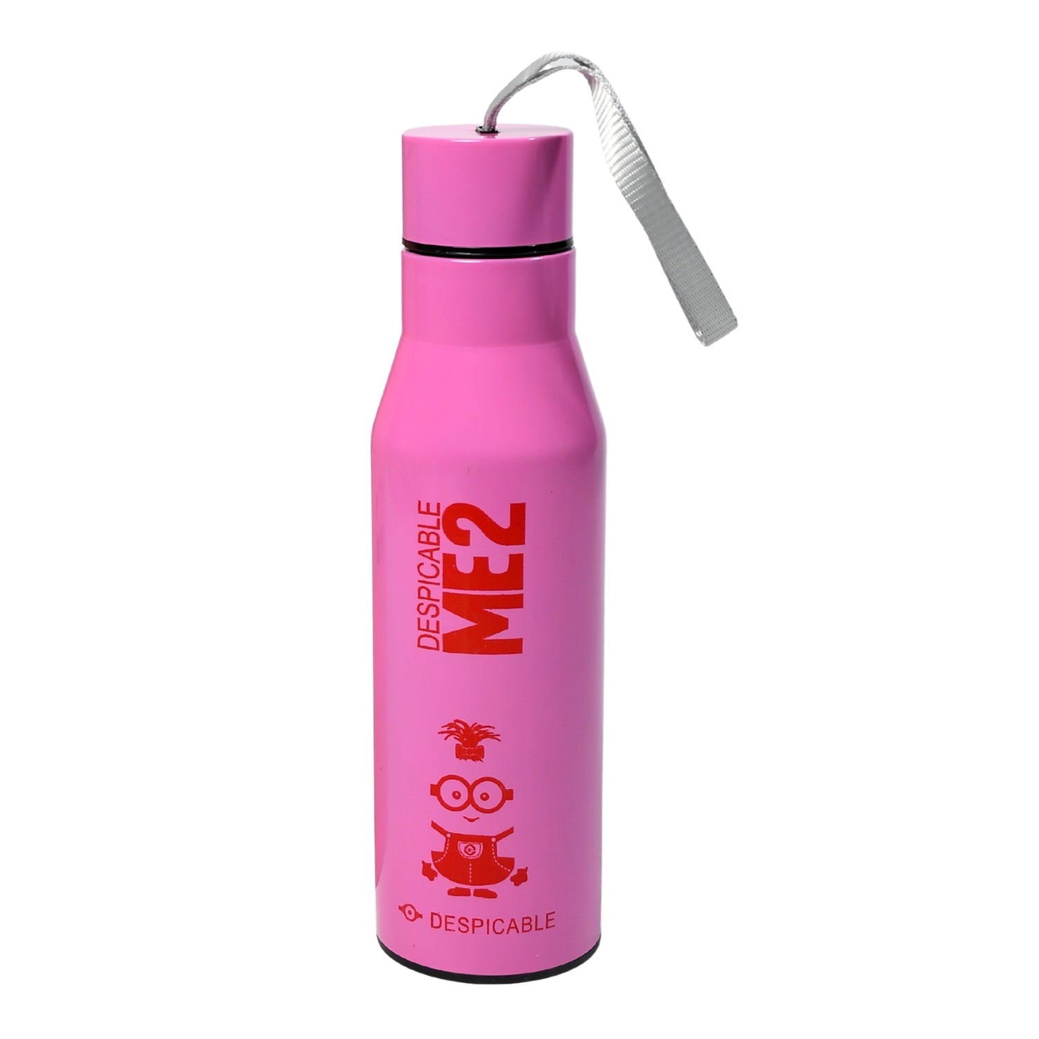 7146 Stainless Steel Hot & Cold Water Bottle 100% Leak Proof Bottle Office Bottle | Gym Bottle | Home | Kitchen | Hiking | Treking Bottle | Travel Bottle| Fridge Bottle ( 450ml ) DeoDap