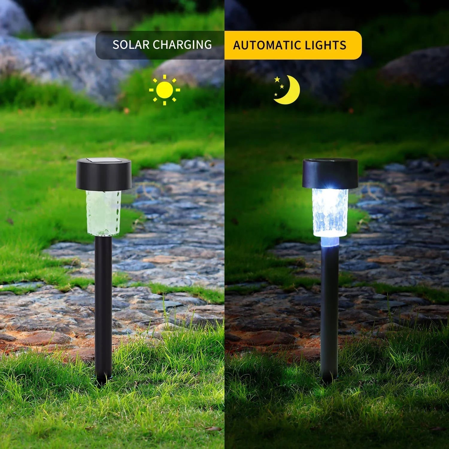 9140A Solar Panel Led Spike Spot Light Landscape Garden Yard Path Lawn Outdors Solar Lamps, Waterproof Outdoor Decorative Landscape Lights for Garden, Patio, Yard, Walkway (MOQ :- 24)