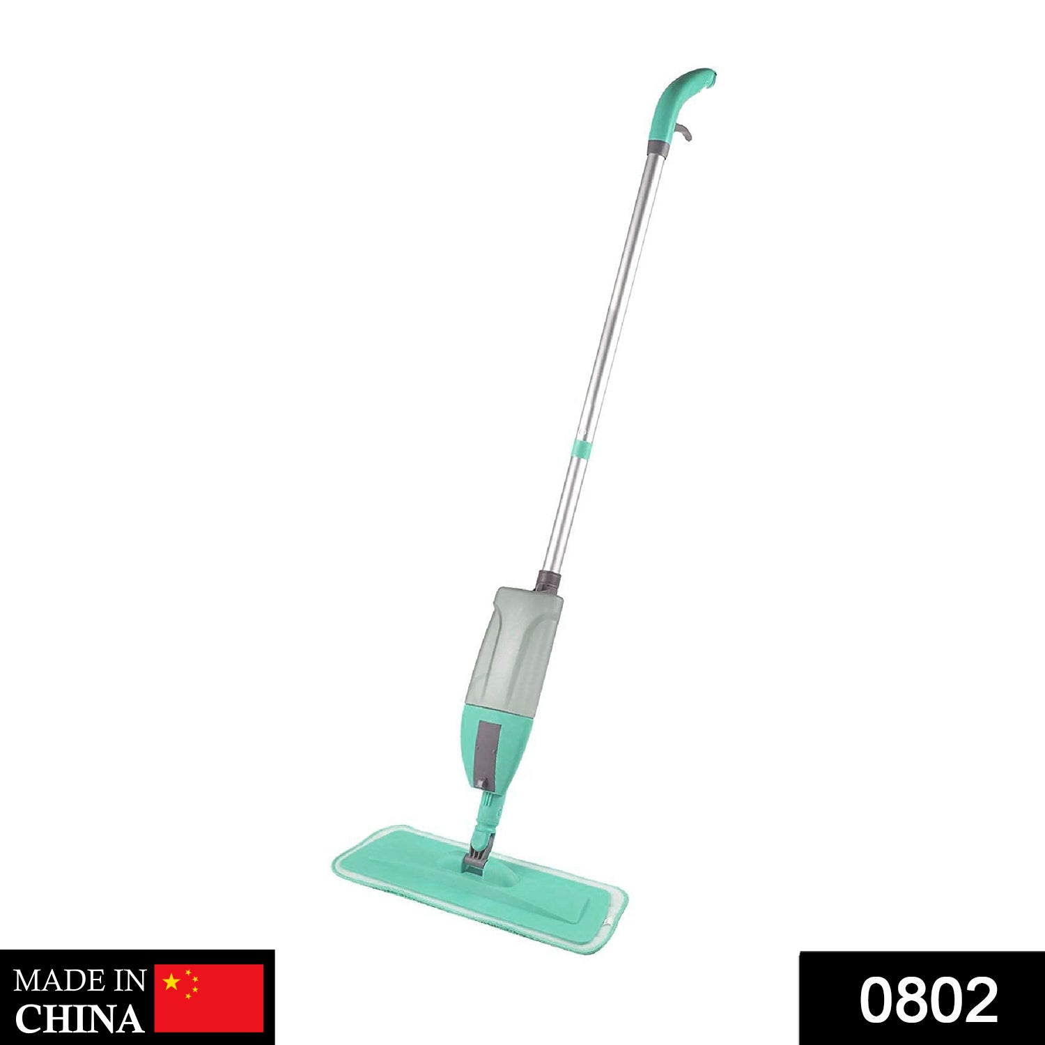 0802 Cleaning 360 Degree Healthy Spray Mop with Removable Washable Cleaning Pad DeoDap