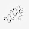 6120 6 Pc S Hanging Hook used in all kinds of places for hanging purposes on walls of such items and materials etc. DeoDap