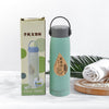 6951 High Portable Water Bottle, Creative Wheat Fragrance Glass Bottle Water with Mobile Phone Holder Wide Mouth Glass Water 380ml (MOQ :- 80 pc)