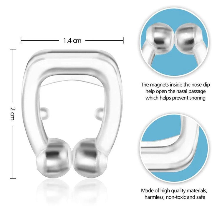 338 Snore Free Nose Clip (Anti Snoring Device) - 1pc Royal -X Impex