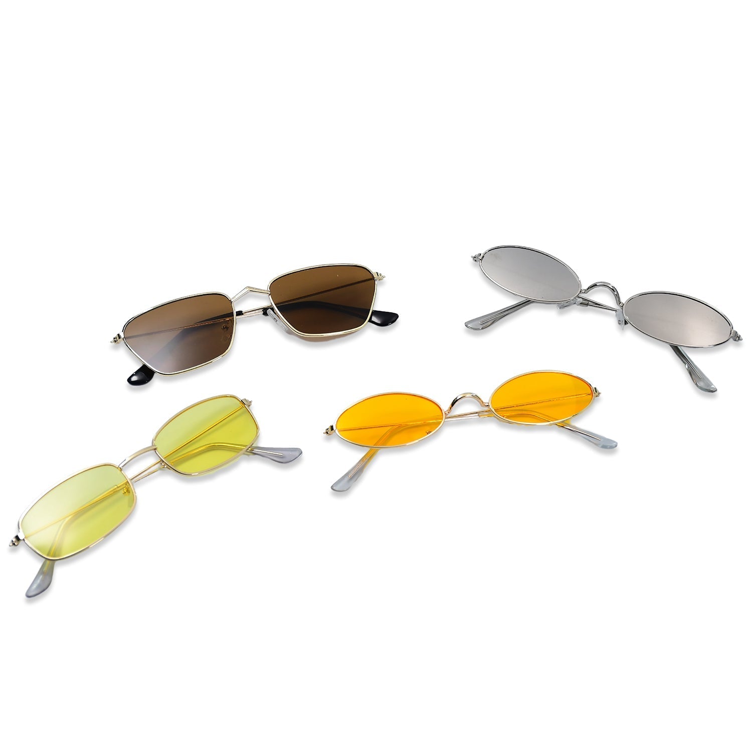 4951 1Pc Mix frame Sunglasses for men and women. Multi color and Different shape and design. DeoDap