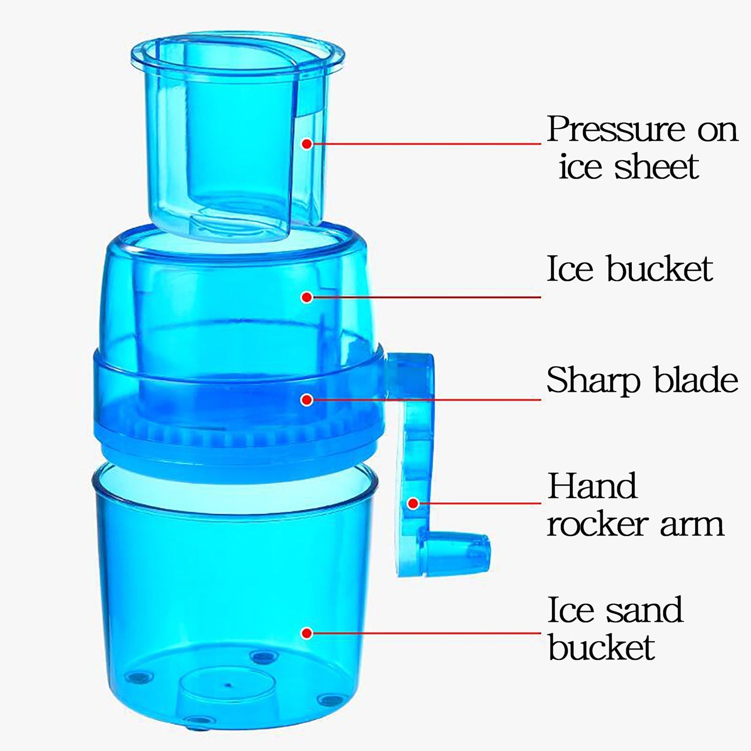 2831 Ice Gola Maker Ice Snow Maker Machine DeoDap