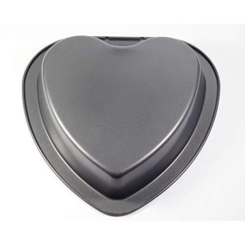 2209 Heart Shape Cake Mould Non Stick  Steel 1 kg Cake Baking Tray ( 23cm) DeoDap