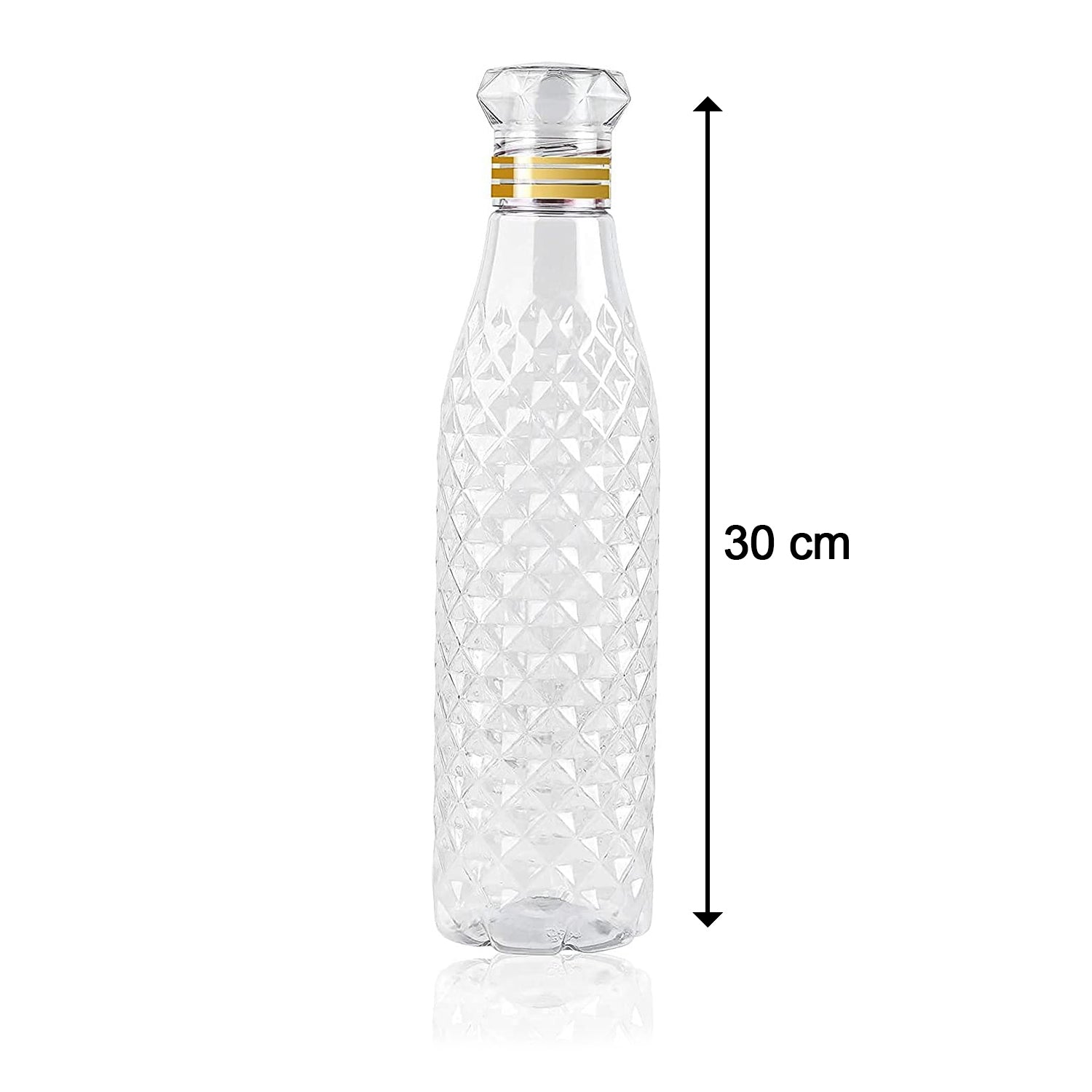 2720 Dimond Cut Water Bottle used by kids, children’s and even adults for storing and drinking water throughout travelling to different-different places and all. DeoDap