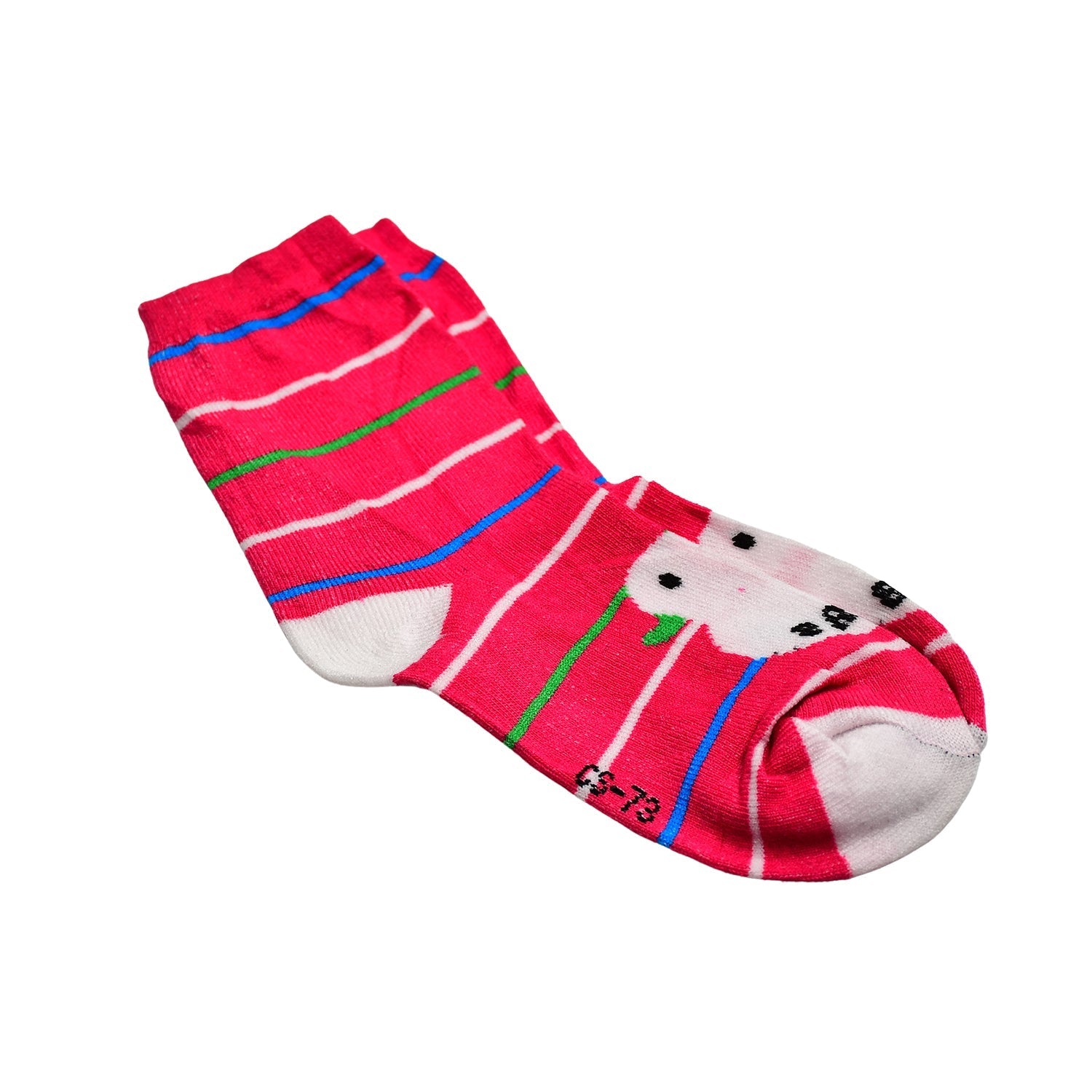 7387 1PAIR SOCKS PRINTED TRENDY MULTIPLE DESIGNER SOCKS DeoDap