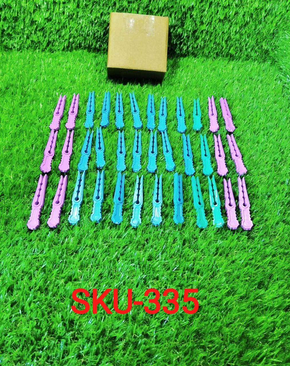 0335 Multipurpose Plastic Cloth Hanging Pegs/Clips - 36 pcs DeoDap