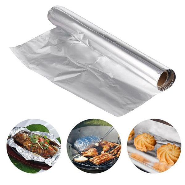 2301 Aluminium Silver Kitchen Foil Roll (18 Meter) DeoDap