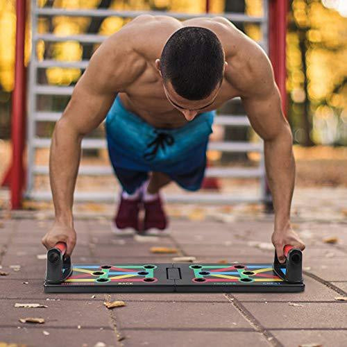 1443 Portable Push Up Board System Body Building Exercise Tool DeoDap