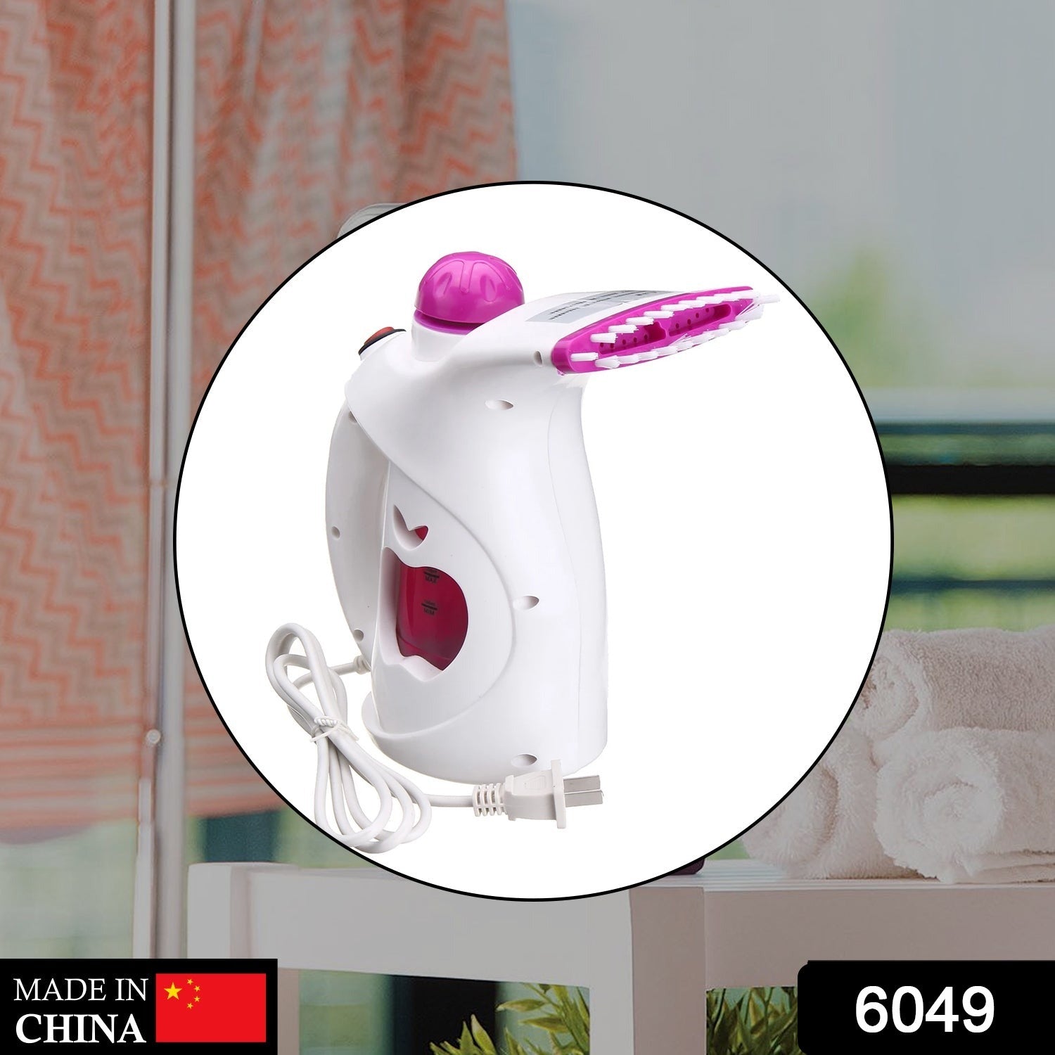 Portable 2 in 1 Handheld Garment Steamer & Facial Steamer Electric Iron Steam Portable Handy Vapor Steamer