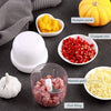 2485 Portable USB Rechargeable Electric Chopper Fruit Vegetable Onion Chopper Garlic Chopper DeoDap