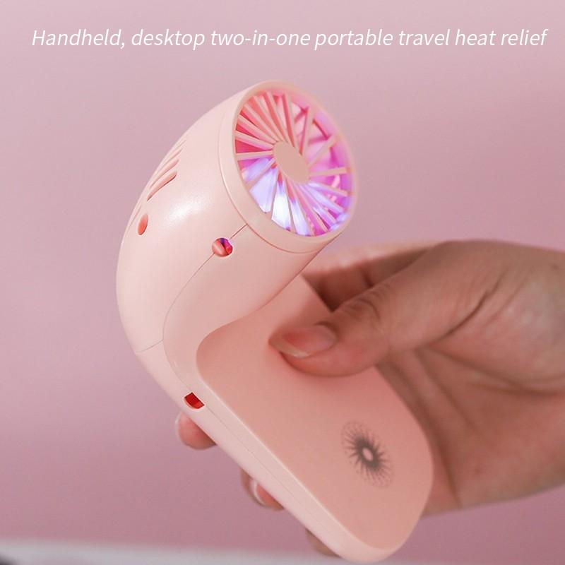 4814 Portable Mobile Phone Holder Fan  Personal Fan Multi- Function Fan Handheld Charging Fan DeoDap