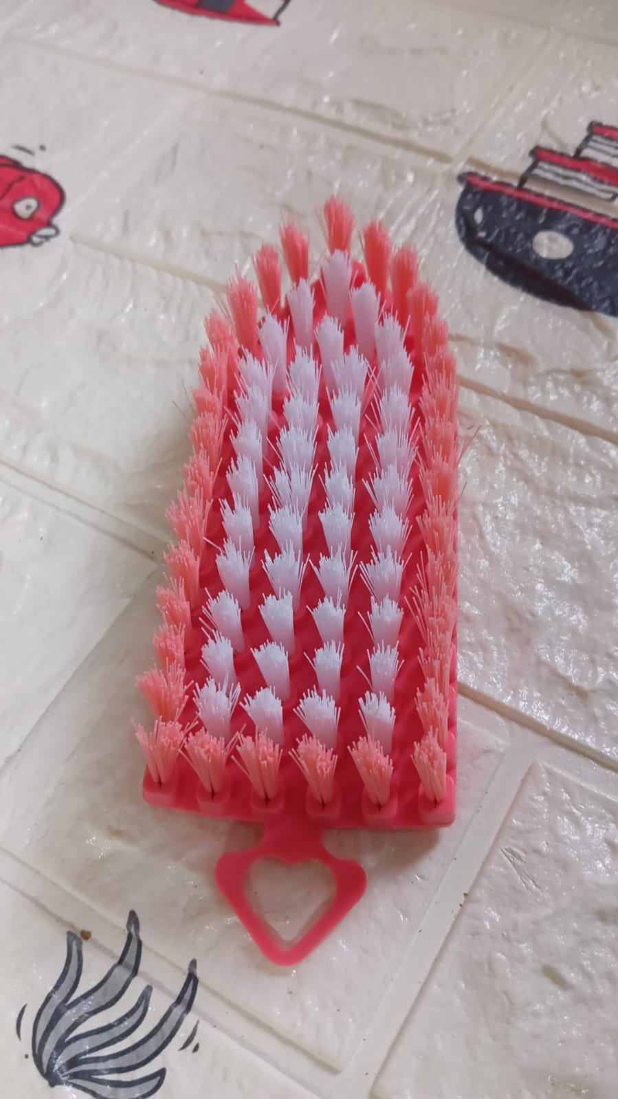 Flexible Plastic Cleaning Brush for Home, Kitchen and Bathroom,