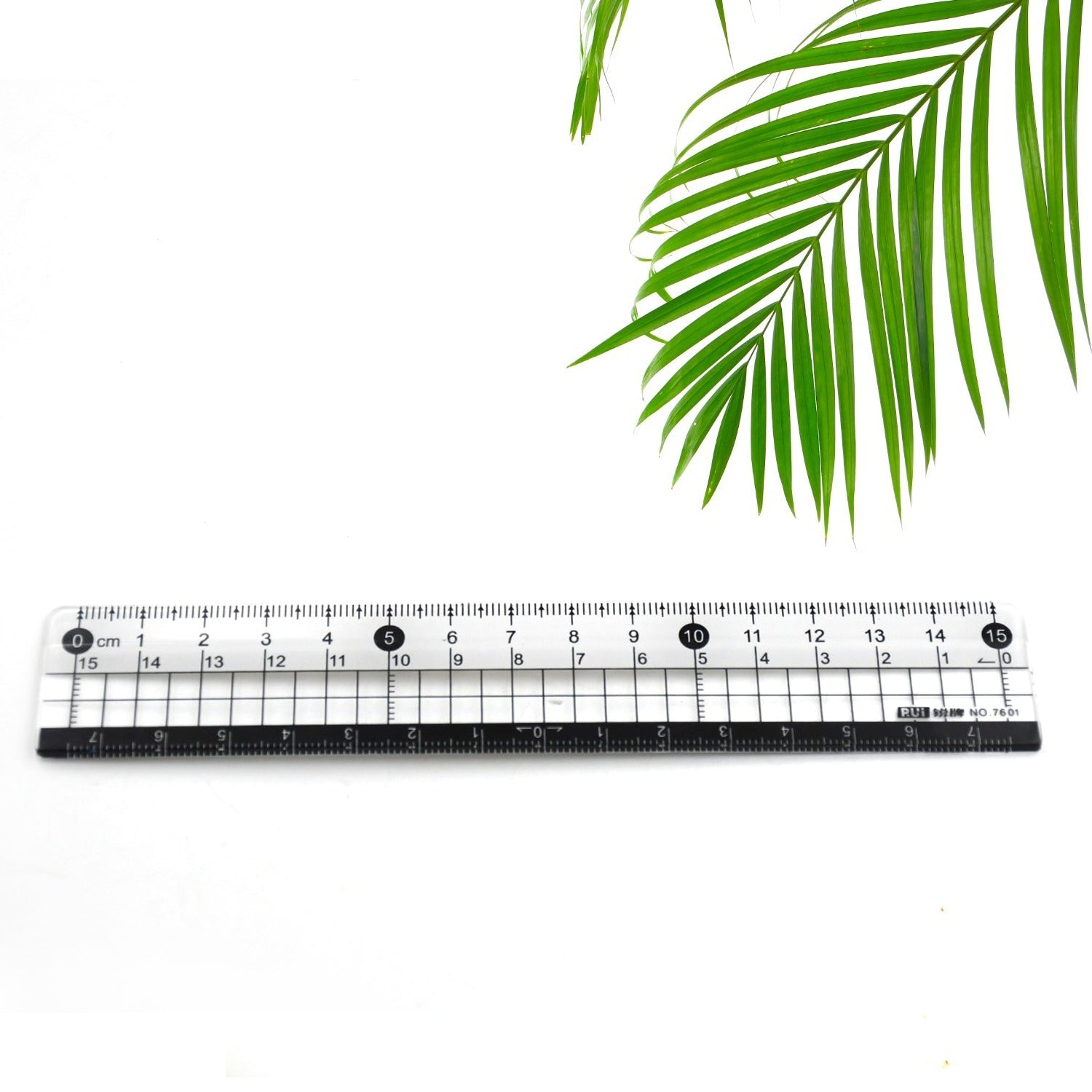 7921  TRANSPARENT RULER, PLASTIC RULERS, FOR SCHOOL CLASSROOM, HOME, OR OFFICE (15 Cm)